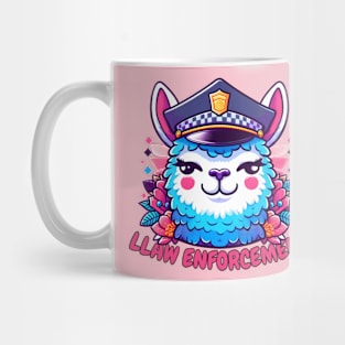 police llama Mug